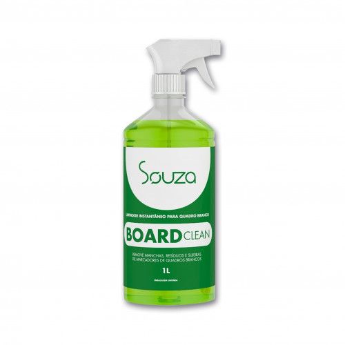 LIMPADOR PARA QUADRO BRANCO SPRAY 1L SOUZA - REF. 6003 - 1 UNIDADE