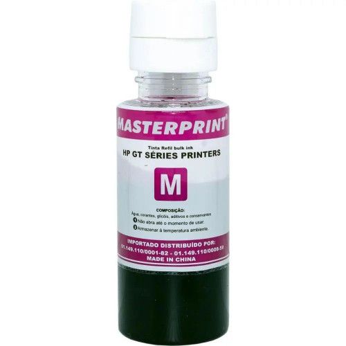 TINTA HP COMPATIVEL 70ML GT MASTERPRINT - MAGENTA 1 UNIDADE