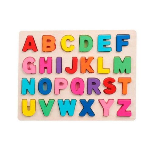 ENCAIXE DIVERTIDO LETRAS MAIUSCULAS MDF T - REF. 0-336.32.99 - 1 UNIDADE