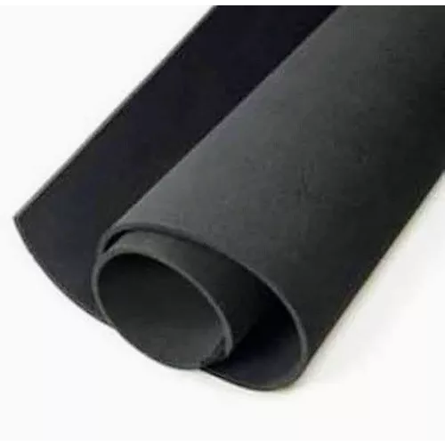 PLACA EVA 60X40CM LISO 5MM HAITI PRETO - PACOTE COM 5 UNIDADES