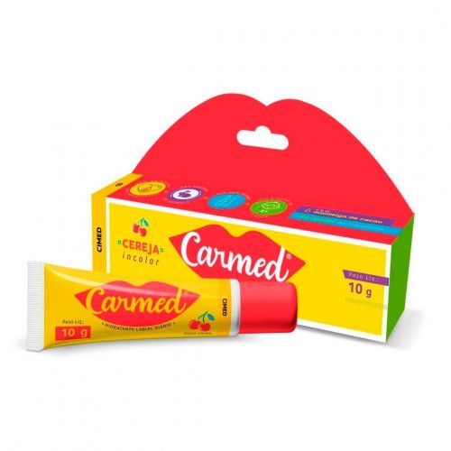HIDRATANTE LABIAL CARMED CEREJA INCOLOR 10G - REF. 102454 - 1 UNIDADE