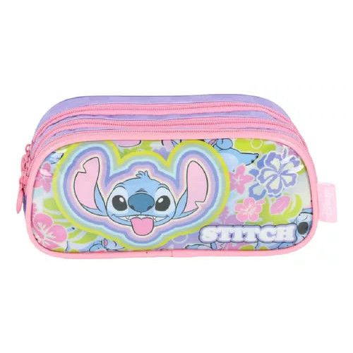 ESTOJO TRIPLO STITCH VERDE LUXCEL - REF. EI41544SC-VD - 1 UNIDADE