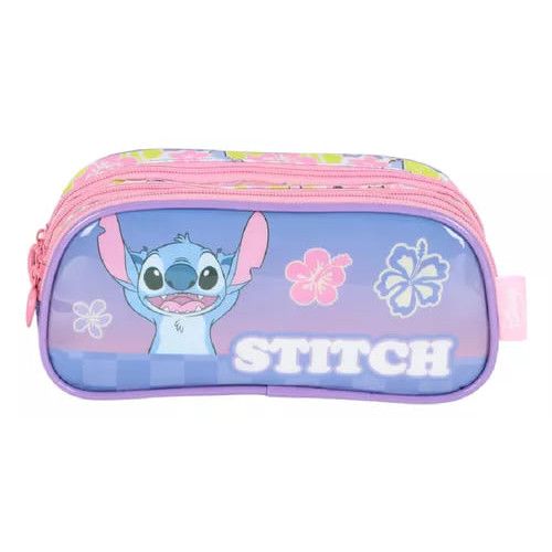 ESTOJO TRIPLO STITCH VIOLETA LUXCEL - REF. EI41544SC-VL - 1 UNIDADE
