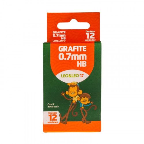 GRAFITE 0.7 HB LEO E LEO - REF. 4702 - CAIXA COM 12 UNIDADES