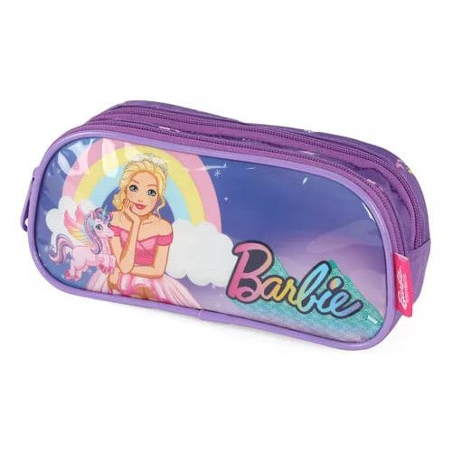 ESTOJO DUPLO BARBIE VIOLETA LUXCEL - REF. EI41424BB-VL - 1 UNIDADE