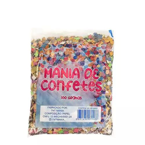 CONFETE DE CARNVAL 100G TNT MAGIA - 1 UNIDADE