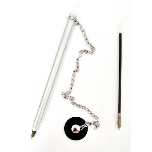CANETA FIXA MOEDA PRETO X.P.T.O - 1 UNIDADE
