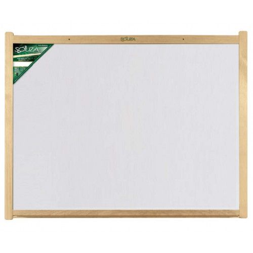 QUADRO BRANCO 300X120 MADEIRA PINUS LUXO SOUZA – REF. 6121 - 1 UNIDADE