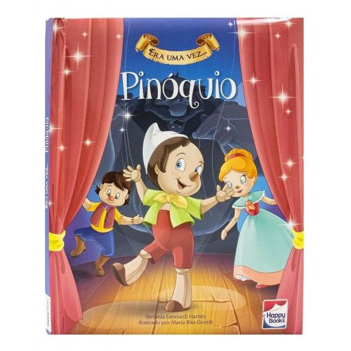 LIVRO ERA UMA VEZ PINOQUIO HAPPY BOOKS - REF. 311413 - 1 UNIDADE