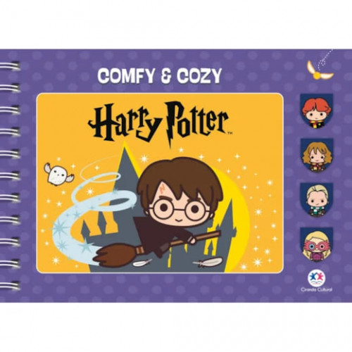 LIVRO HARRY POTTER COMFY AND COZY CIRANDA - UN COM 1 UN