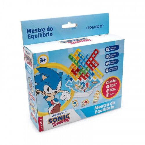 JOGO MESTRE DO EQUILIBRIO SONIC LEO E LEO - REF. 10448 - 1 UNIDADE