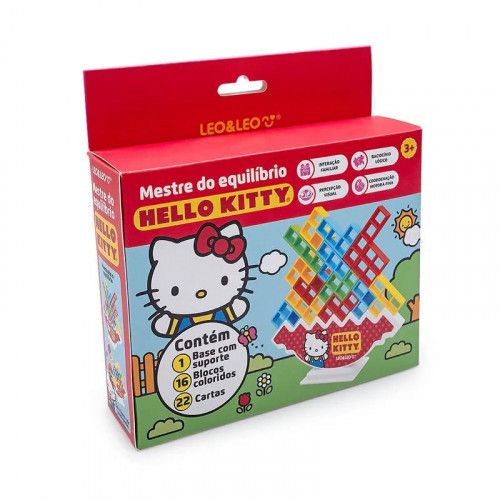 JOGO MESTRE DO EQUILIBRIO HELLO KITTY LEO E LEO - REF. 10453 - 1 UNIDADE