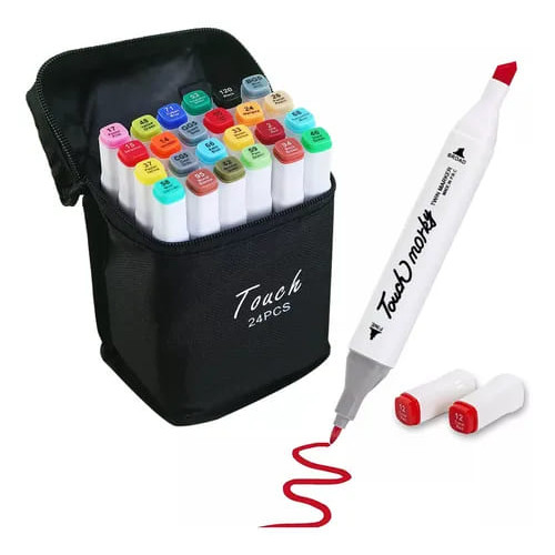 PINCEL MARCADOR ARTIS.DUAL TOUCH C/ 24 - UN COM 1 UN