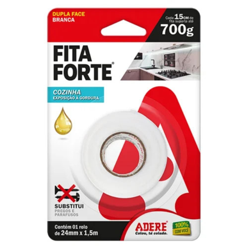 FITA D.FACE ESPUMA 24MMX1,5M AREAS GORDUR - 25587030120 UN COM 1 UN