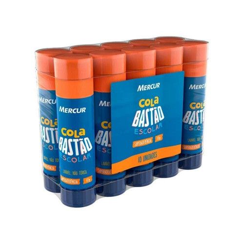 COLA BASTAO 10G BERCO MERCUR - REF. B01010902044 - CAIXA 10 UNIDADES