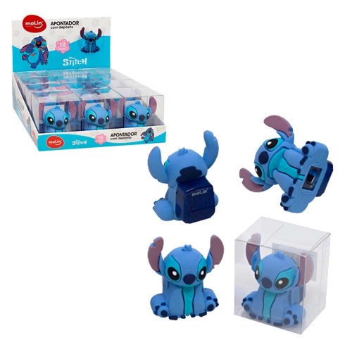 APONTADOR DEPOSITO STITCH 31354 MOLIN - REF. 31354 - CAIXA 12 UNIDADES
