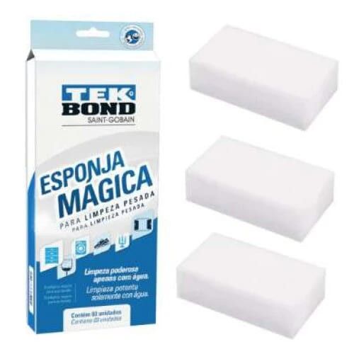 ESPONJA MAGICA COM 3 TEKBOND - REF. 78072720328 - 1 UNIDADE