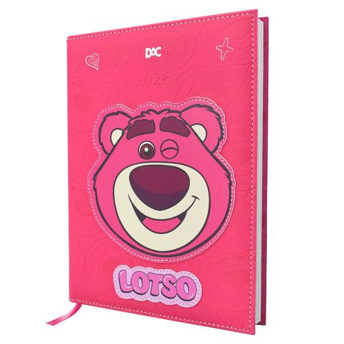 AGENDA COSTURADA LOTSO DAC 2026 - REF. 5292 - PACOTE COM 4 UNIDADES