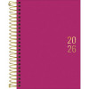 AGENDA ESPIRAL NAPOLI FEMININA M5 TILIBRA 2026 - REF. 145530 - PACOTE COM 5 UNIDADES