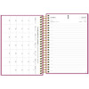 AGENDA ESPIRAL NAPOLI FEMININA M5 TILIBRA 2026 - REF. 145530 - PACOTE COM 5 UNIDADES
