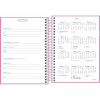 AGENDA ESPIRAL MAIS FEMININA M4 TILIBRA 2026 - REF. 144843 - PACOTE COM 4 UNIDADES SORTIDAS