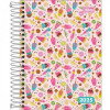 AGENDA ESPIRAL MAIS FEMININA M4 TILIBRA 2026 - REF. 144843 - PACOTE COM 4 UNIDADES SORTIDAS