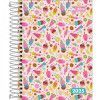 AGENDA ESPIRAL MAIS FEMININA M4 TILIBRA 2025 - REF. 144843 - PACOTE COM 4 UNIDADES SORTIDAS