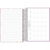 AGENDA ESPIRAL MAIS FEMININA M4 TILIBRA 2026 - REF. 144843 - PACOTE COM 4 UNIDADES SORTIDAS