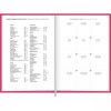 AGENDA COSTURADA NAPOLI M5 FEMININA TILIBRA 2025 - REF. 145548 - PACOTE COM 4 UNIDADES