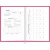 AGENDA COSTURADA NAPOLI M5 FEMININA TILIBRA 2025 - REF. 145548 - PACOTE COM 4 UNIDADES