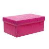 CAIXA ORGANIZADORA MINI SAPATO ROSA DELLO - REF. 2169.Q - 1 UNIDADE