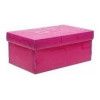 CAIXA ORGANIZADORA MINI SAPATO ROSA DELLO - REF. 2169.Q - 1 UNIDADE