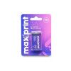 BATERIA COMUM 9V MAXPRINT - REF. 75648-7 - CAIXA COM 12 UNIDADES