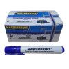 PINCEL QUADRO BRANCO MP619 AZUL MASTERPRINT - REF. MP619 - CAIXA COM 12 UNIDADES