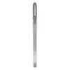 CANETA GEL 0.8 NOBLE METAL PRATA - REF. UM-120 - CAIXA COM 12 UNIDADES