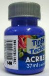 TINTA PARA TECIDO 37ML VIOLETA COBALTO - REF. 540 - 1 UNIDADE