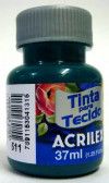 TINTA PARA TECIDO 37ML VERDE BANDEIRA - REF. 511 - 1 UNIDADE