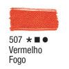 TINTA PARA TECIDO 37ML VERMELHO FOGO - REF. 507 - 1 UNIDADE