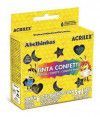 TINTA CONFETTI 15ML 6 CORES - REF. 02415 - CAIXA COM 6 UNIDADES
