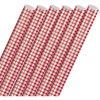 PLASTICO PARA ENCAPAR 45X2M XADREZ VERMELHO CROMUS - REF. 37204 - PACOTE COM 5 UNIDADES