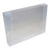 PASTA ABA ELASTICA PLASTICA 40MM SOFT TRANSPARENTE DAC - REF. 504TR - CAIXA COM 10 UNIDADES
