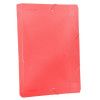 PASTA ABA ELASTICA PLASTICA 40MM SOFT VERMELHO DAC - REF. 504VM - CAIXA COM 10 UNIDADES