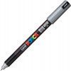 CANETA 0.7MM UNI POSCA METALICA PC-1MR PRATA - REF. PC-1MR - 1 UNIDADE
