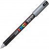CANETA 0.7MM UNI POSCA METALICA PC-1MR PRATA - REF. PC-1MR - CAIXA COM 6 UNIDADES