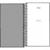 AGENDA ESPIRAL SPOT SEMANAL BOLSO M2 TILIBRA 2026 - REF. 141887 - PACOTE COM 5 UNIDADES SORTIDAS