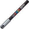 CANETA UNI POSCA EXTRA FINA PC-1M PRATA - REF. PC-1M - 1 UNIDADE