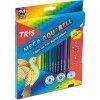 LAPIS 24 CORES AQUARELA + PINCEL + APONTADOR TRIS - REF. 682037 - PACOTE COM 6 UNIDADES