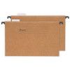 PASTA SUSPENSA MARMORIZADA SEMI KRAFT VISOR PLASTICO GRAMPO PLASTICO - REF. 5145 - CAIXA COM 50 UNIDADES