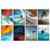 CADERNO 15 MATERIAS CAPA DURA 300 FOLHAS JUMP FORONI - REF. 8003 - PACOTE COM 2 UNIDADES