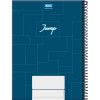 CADERNO 1 MATERIA CAPA DURA 96 FOLHAS JUMP FORONI - REF. 8000 - PACOTE COM 4 UNIDADES